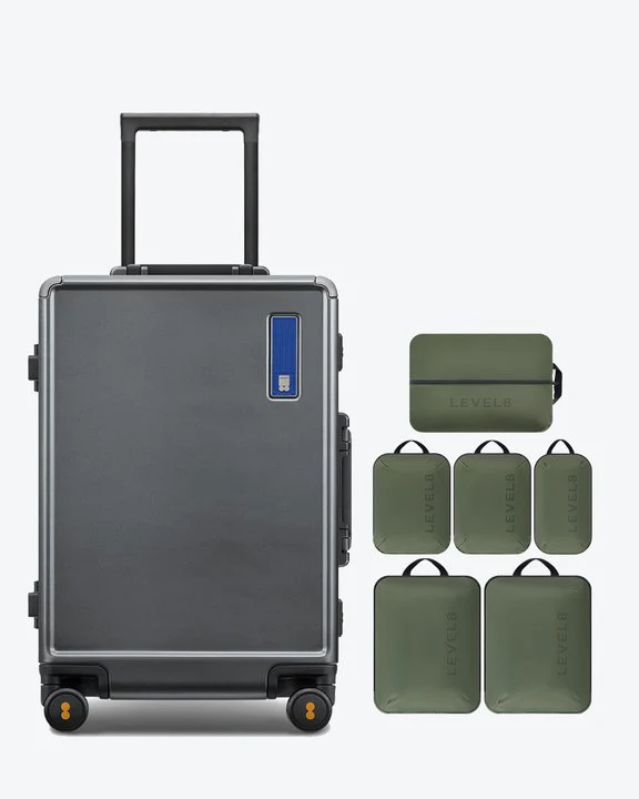 Hegent Luggage & 6 Packing Cubes Combo - Image 21