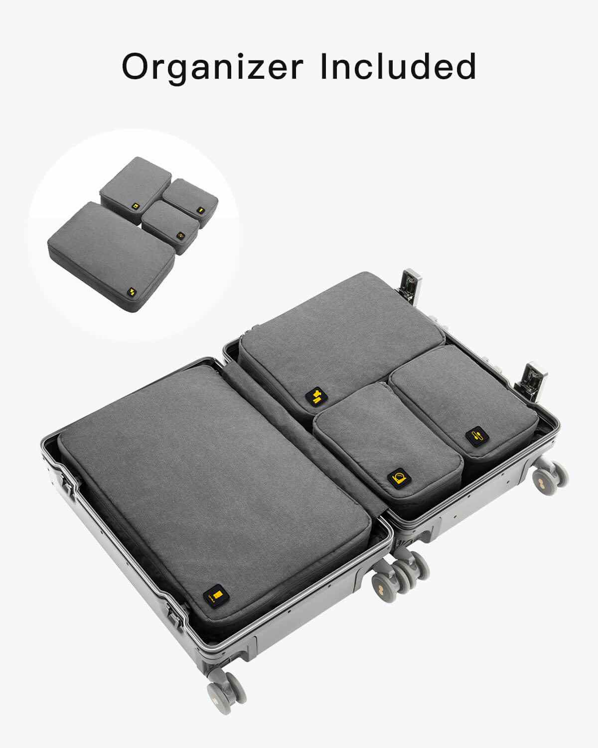 Aluminum Luggage and Atlas Laptop Backpack Set - Image 22