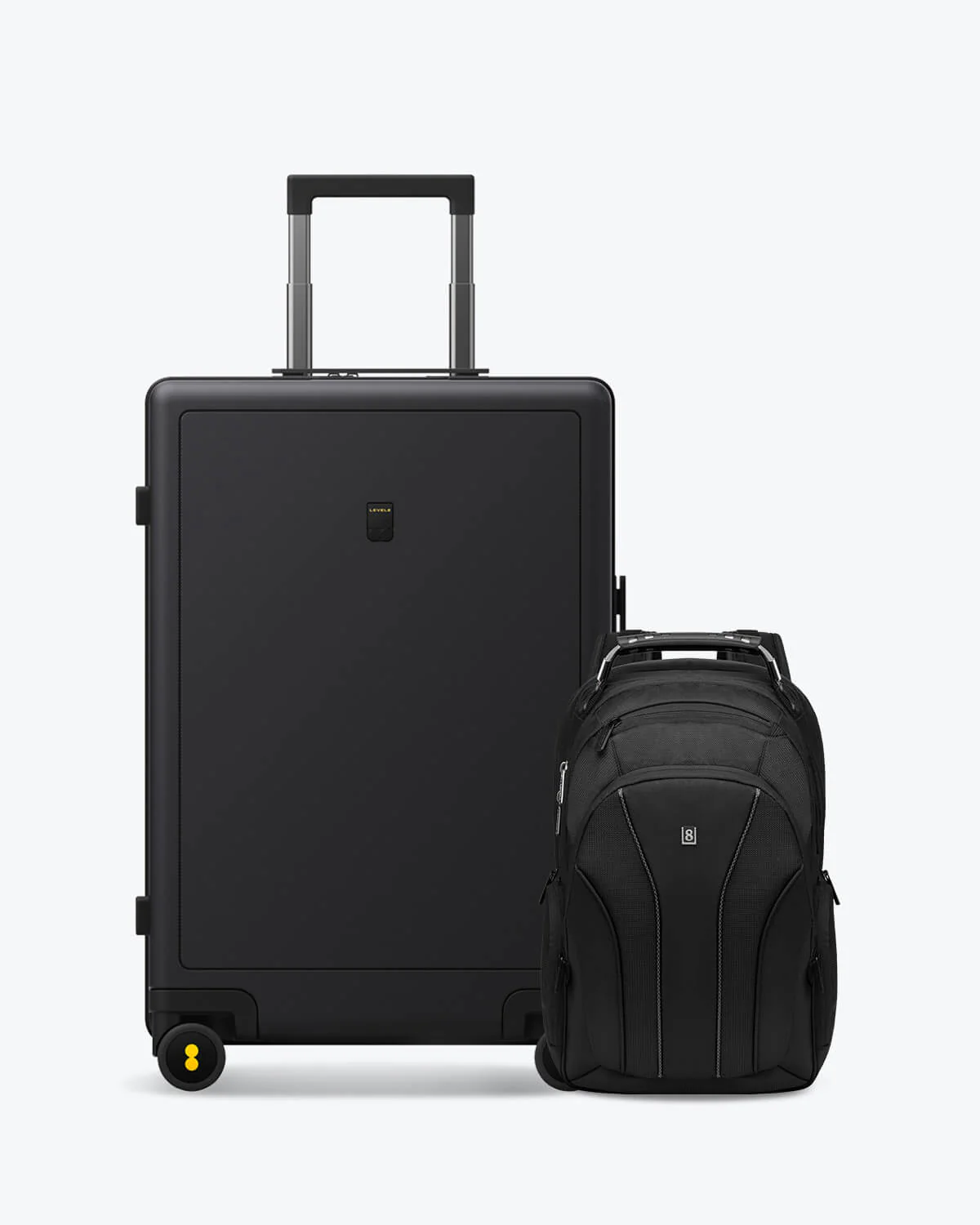 Textured and Atlas Laptop Backpack Luggage Set - Image 51