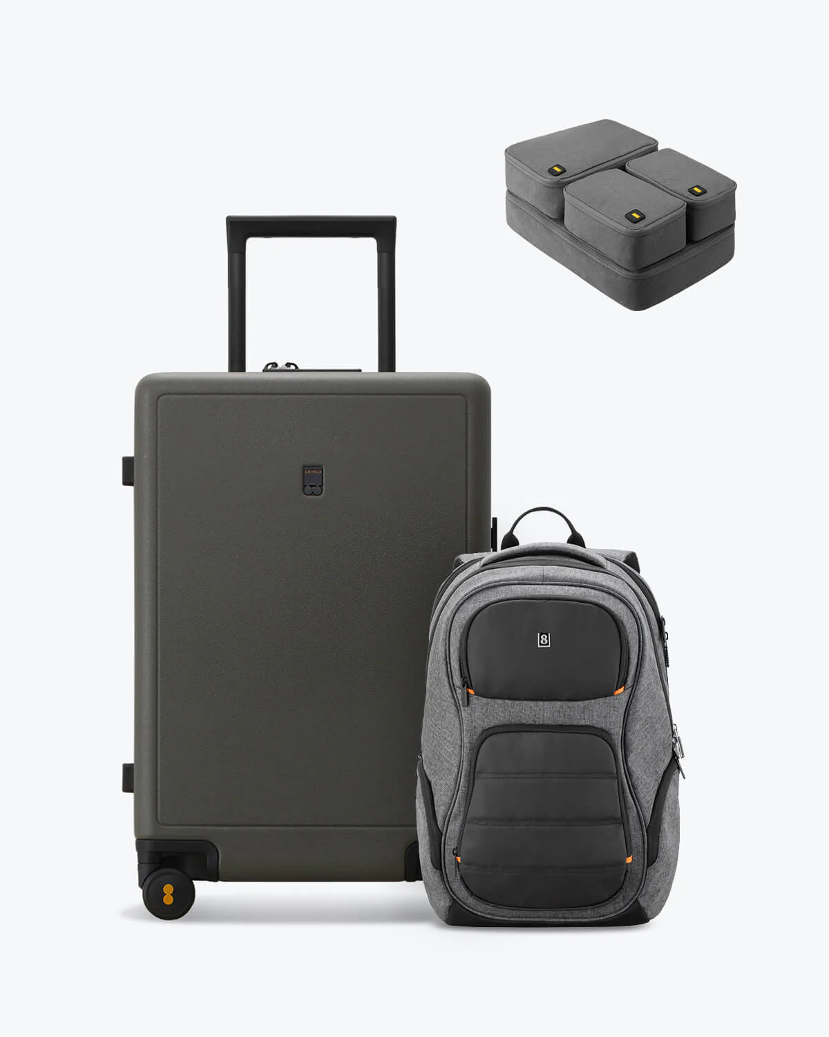 Condor Backpack and Matte Carry-on (20'') Luggage Set - Image 20