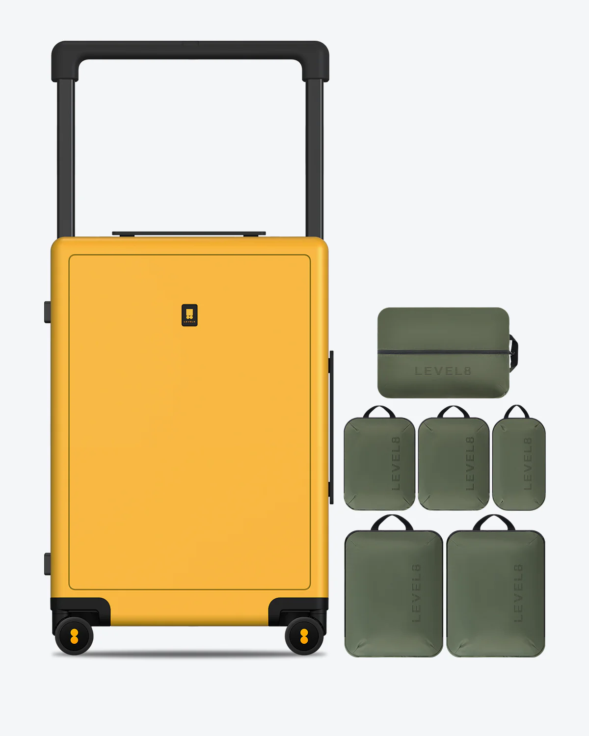 Voyageur Luggage & 6 Packing Cubes Combo - Image 11